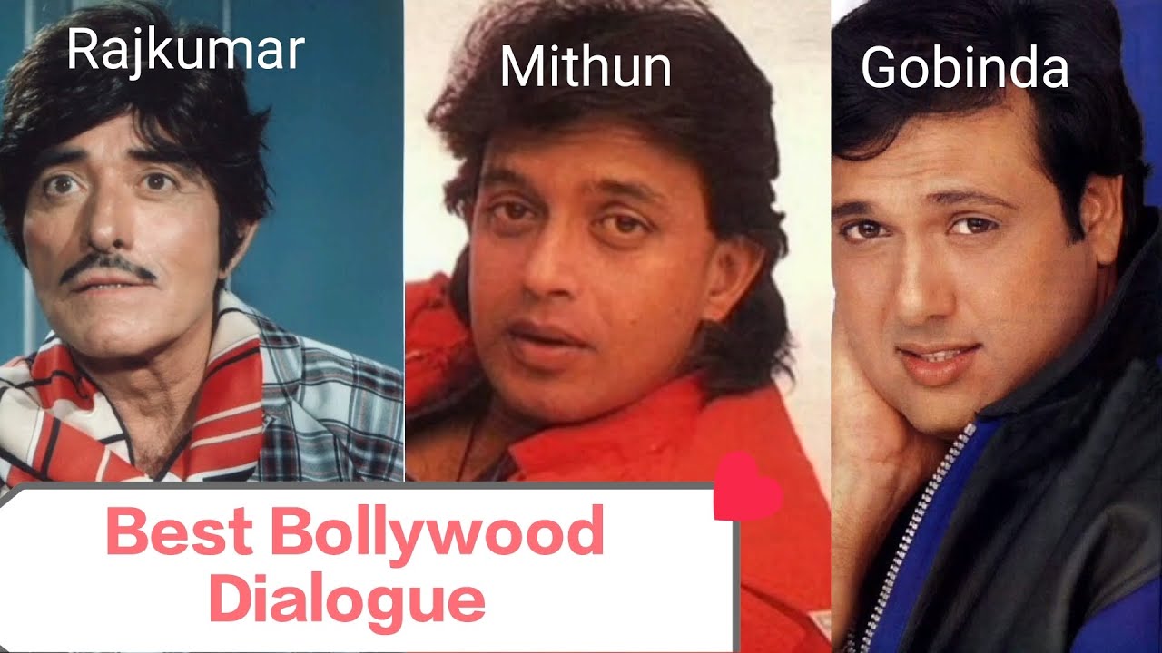 Best Bollywood Dialogue || Rajkumar, Mithun Da, Gobinda... Hindi Movie......
