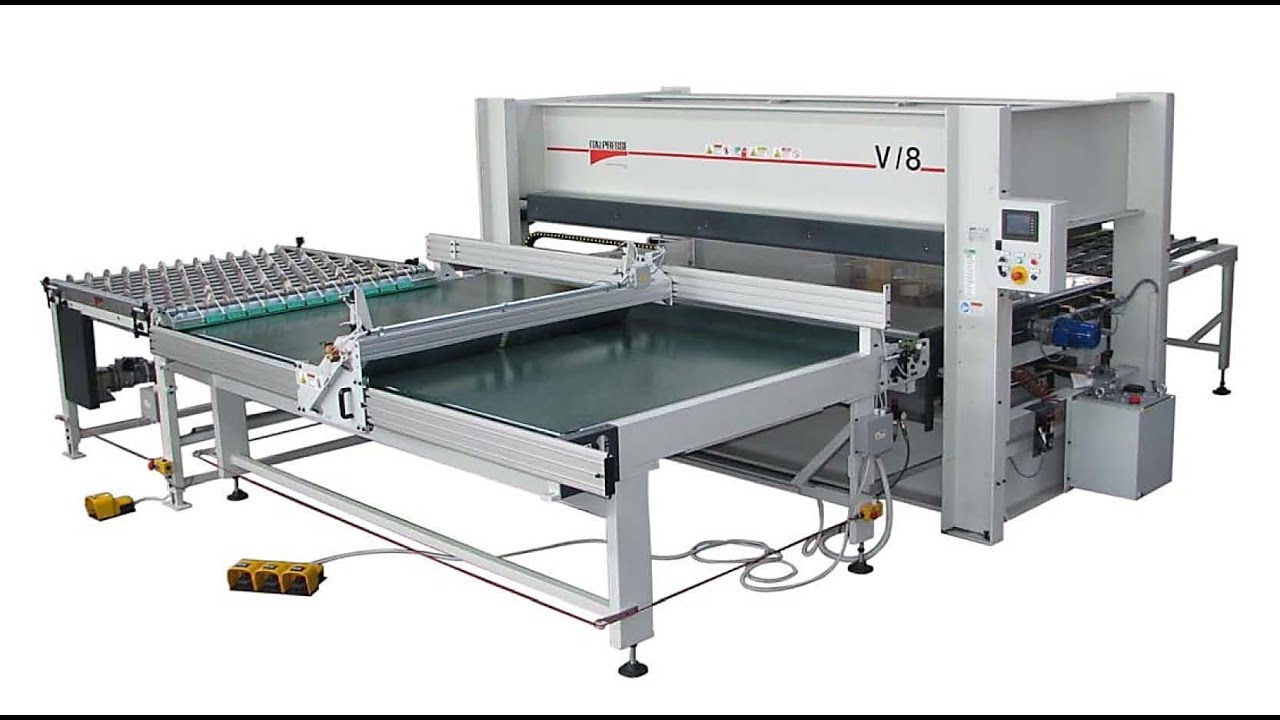 Italpresse V-Series Feed Through Hot Press Line with Automation
