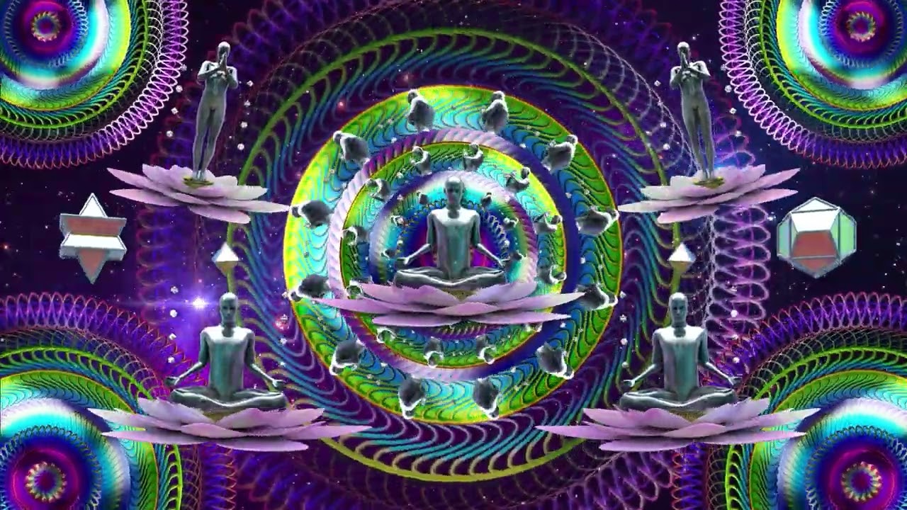 Meditation & Yoga Background 4K VJ Loop Video | No Copyright Motion Loop Video