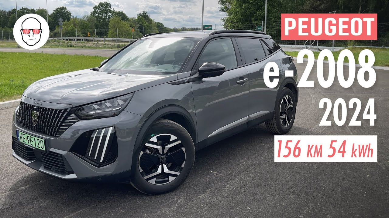 Peugeot e-2008 GT 2024 (FL) 156 KM test PL Pertyn Ględzi