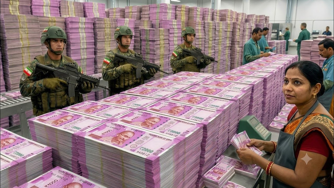 Inside India&rsquo;s Money Factory: Printing 17 Languages on Every Note (Full Process)