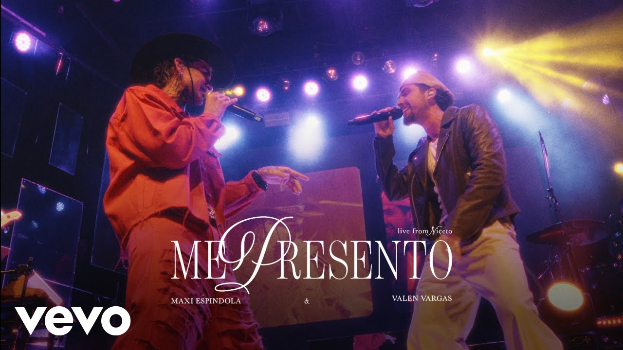 Maxi Espindola, Valen - Me Presento - En Vivo en Niceto