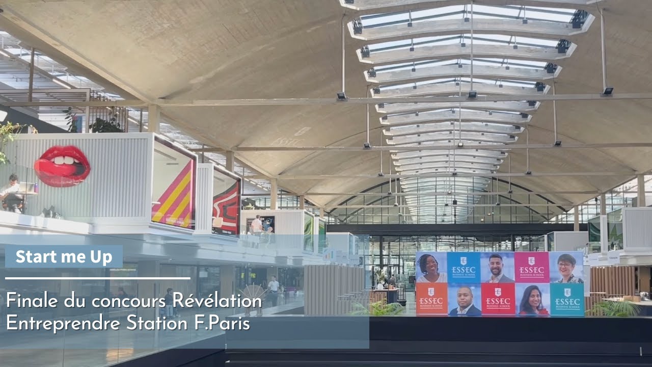 Finale du concours Révélation Entreprendre Station F.Paris