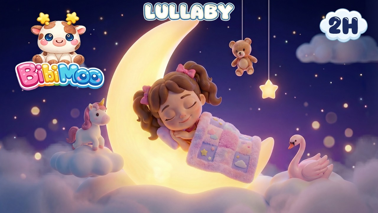 2 Hour Toddler Lullaby 🌙 Calming Instrumental Sleep Music