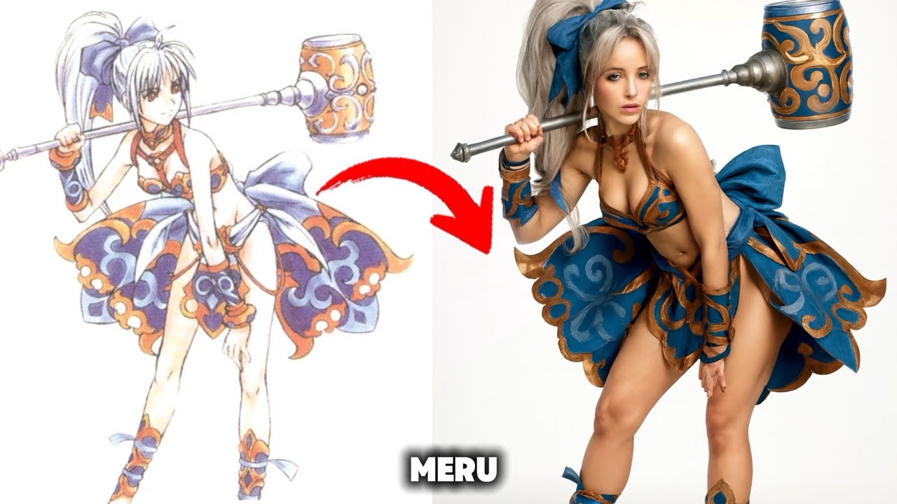 The Legend of Dragoon (レジェンド オブ ドラグーン) in Real Life thru AI