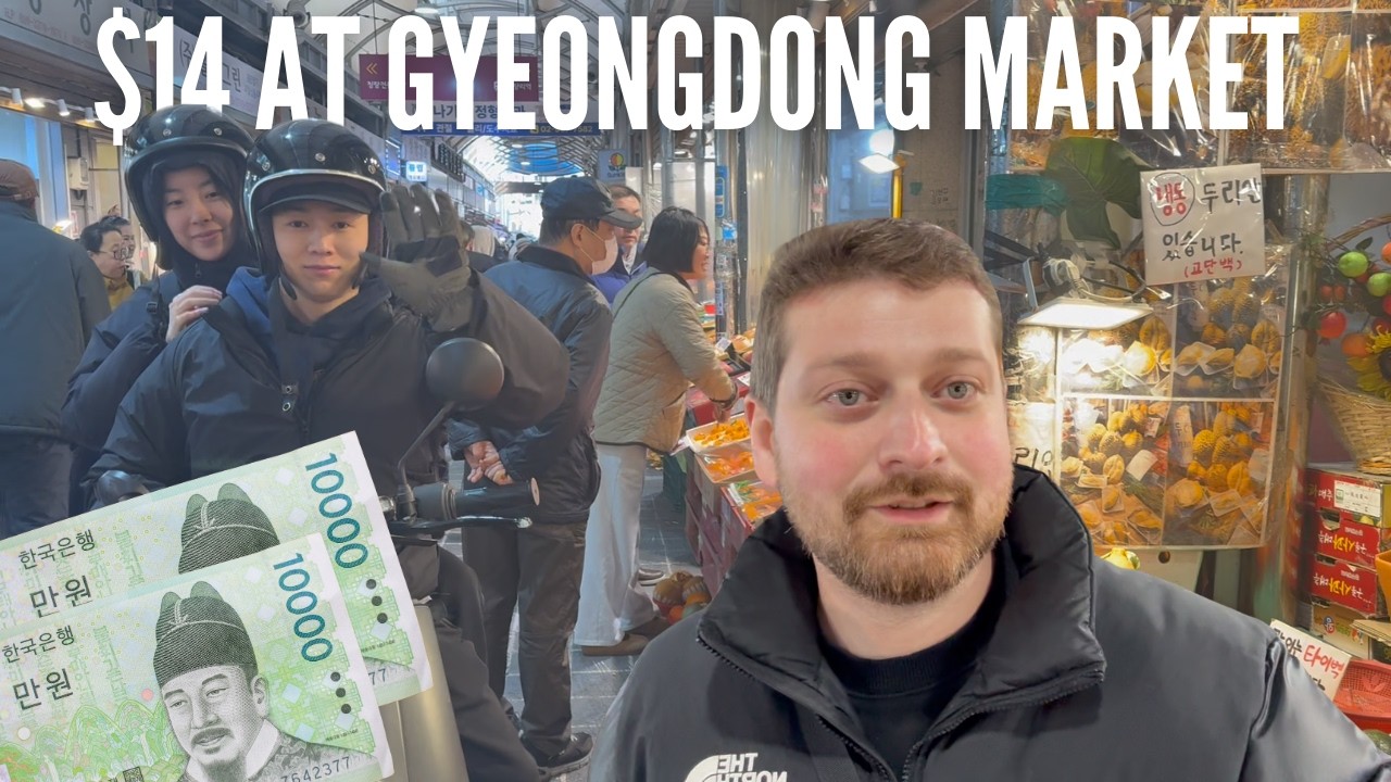 What $14 Gets You at Seoul’s Most AUTHENTIC Market! (Gyeongdong Market)