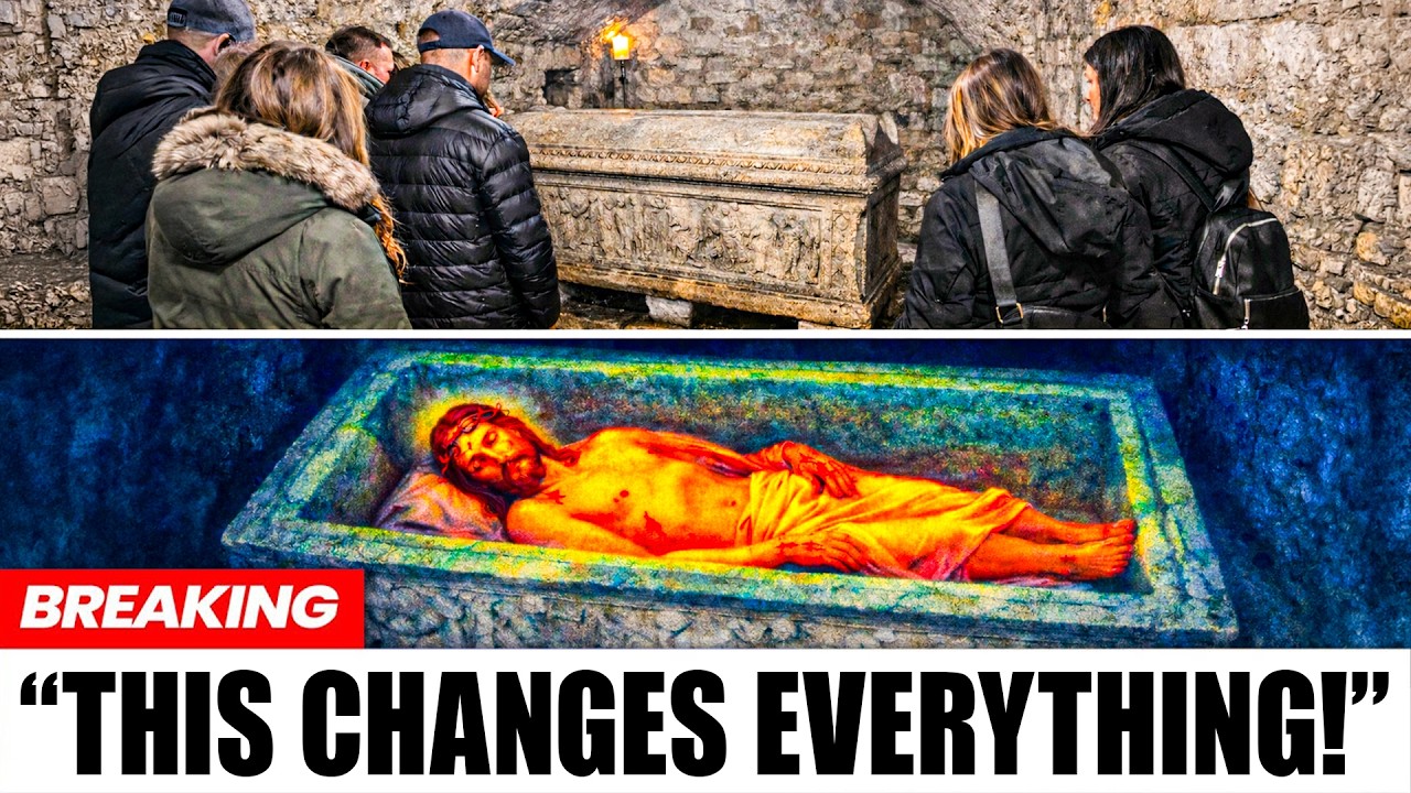 What Was FOUND Beneath Jesus&rsquo; Tomb in Jerusalem Forced a Sudden Halt