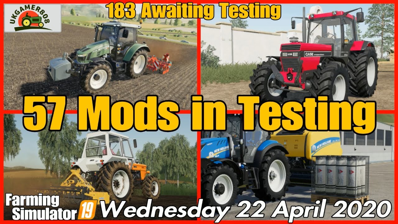 NEW GIANTS MODS IN TESTING & MODHUB Update Farming Simulator 19