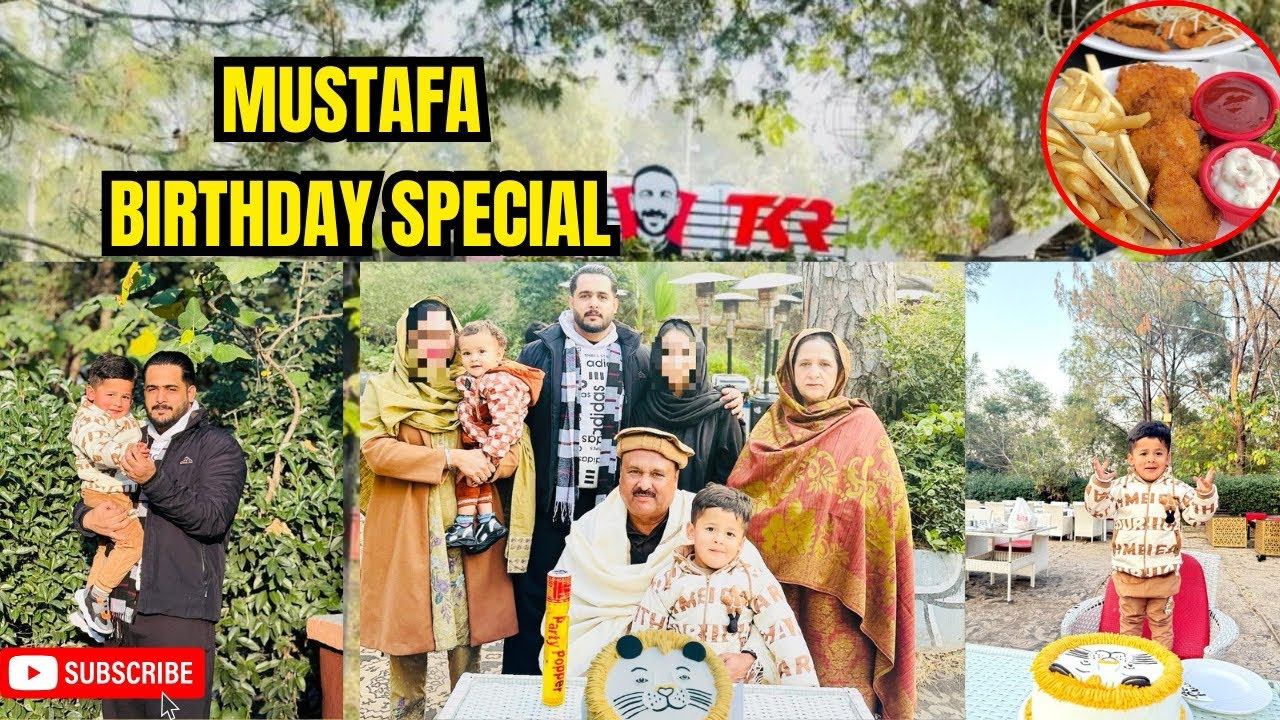 Celebrating Mustafa Birthday  at TKR Restaurant 🎂