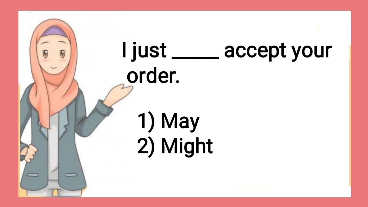 🔴 MAY and MIGHT practice questions /Can you answer all? /grammar quiz