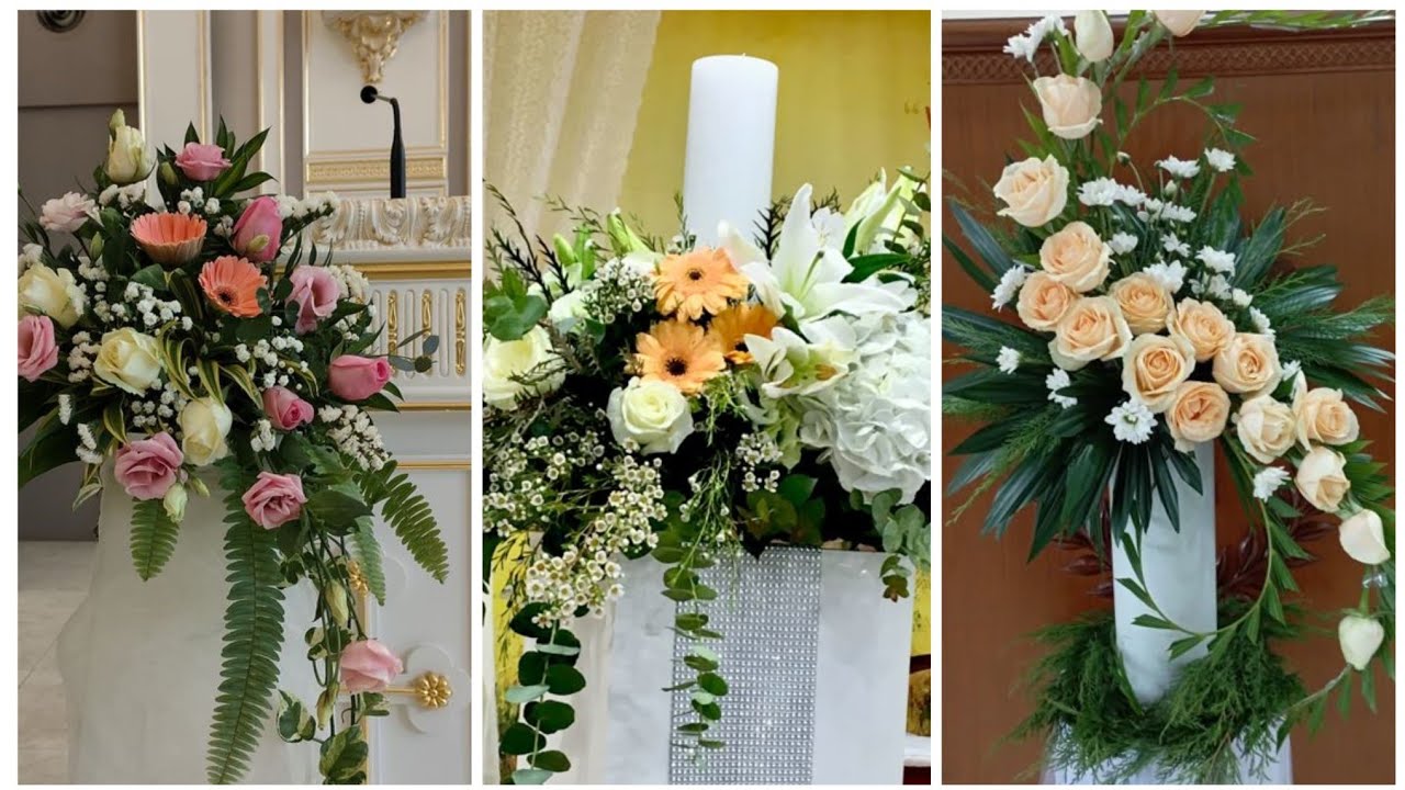 Modern Church fresh flower arrangement ideas of 2026 