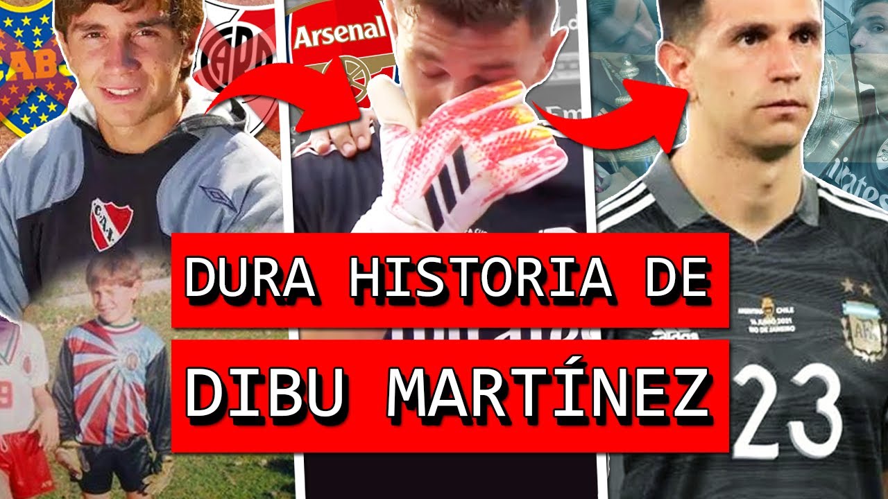 Triste HISTORIA de DIBU MARTÍNEZ, de la POBREZA, ser rechazado en BOCA y RIVER a FIGURA en ARGENTINA