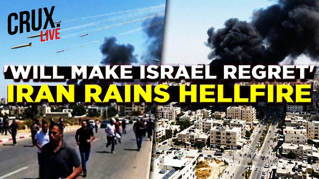 LIVE | Iran Shocks Israel Air Defenses, Unleashes Khorramshahr Missiles, Cluster Bombs On Tel Aviv