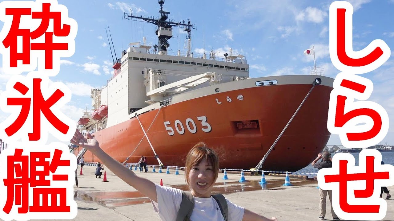 南極を身近に！？砕氷艦しらせの見学に行ってきました！