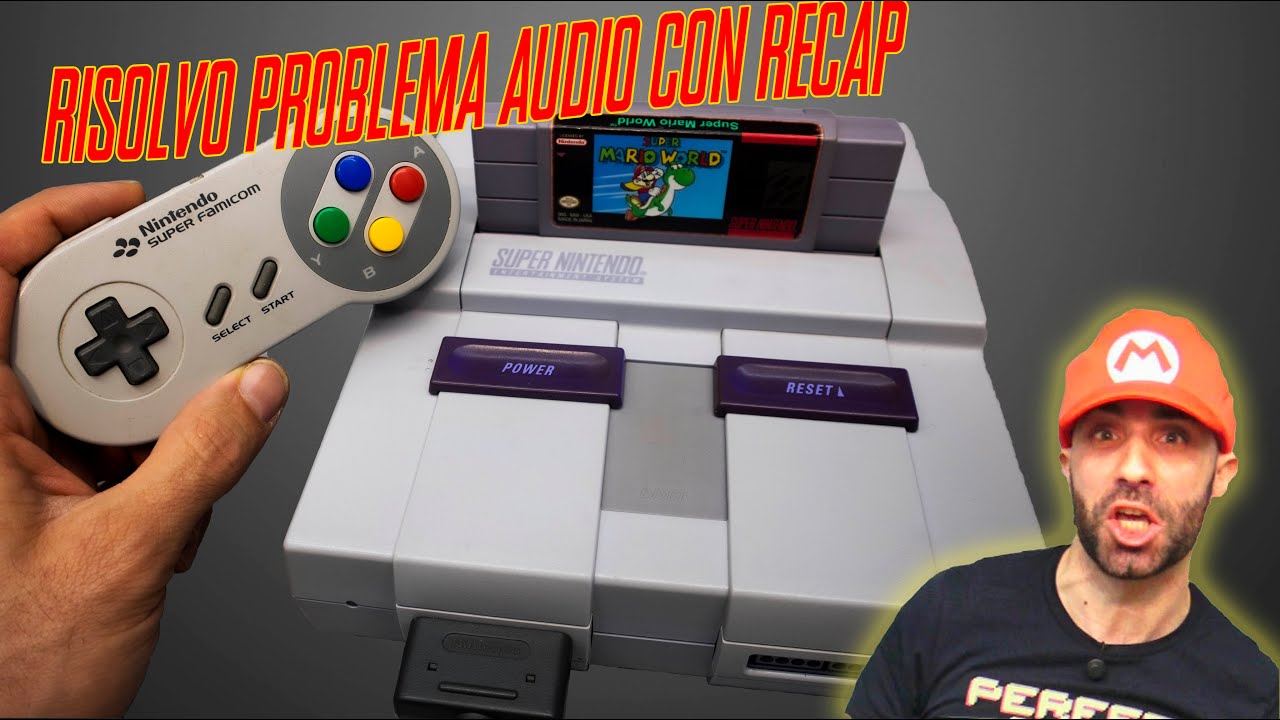 Risolvo Problema Audio sul Super Nintendo Americano!
