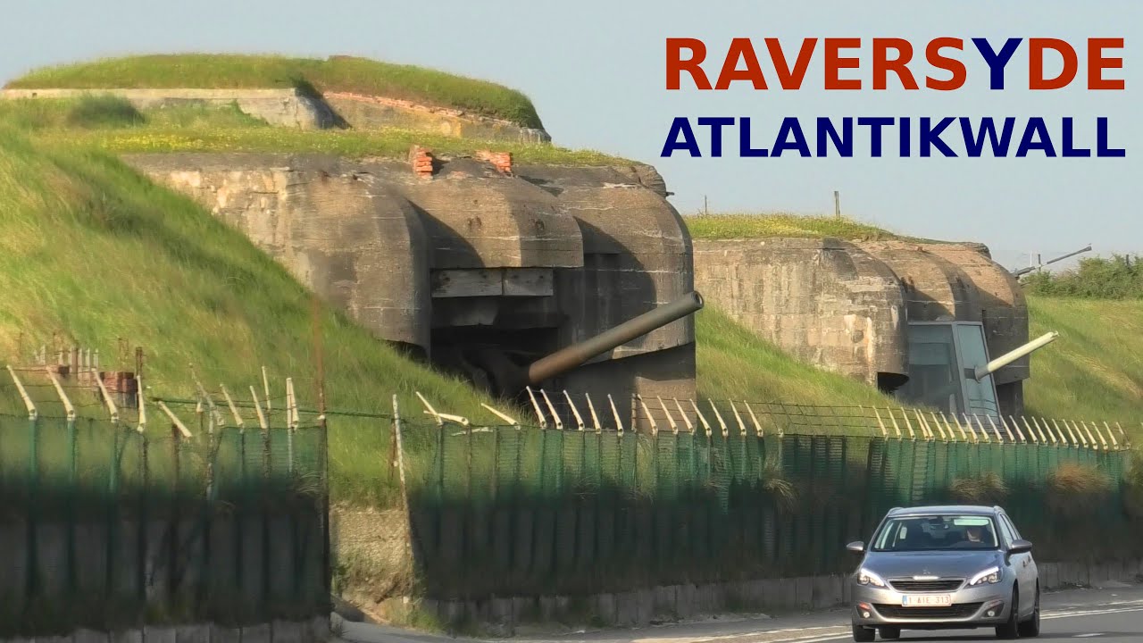 Raversyde Atlantikwall * Oostende Raversidje * Atlantic Wall Ostend Belgium
