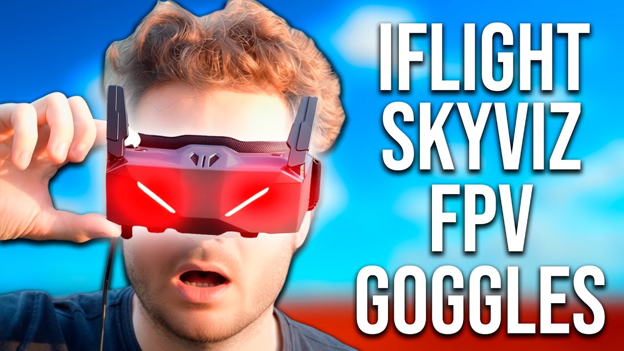 Вы не поверите, сколько стоят эти премиальные аналоговые FPV-очки! IFLIGHT Skyviz
