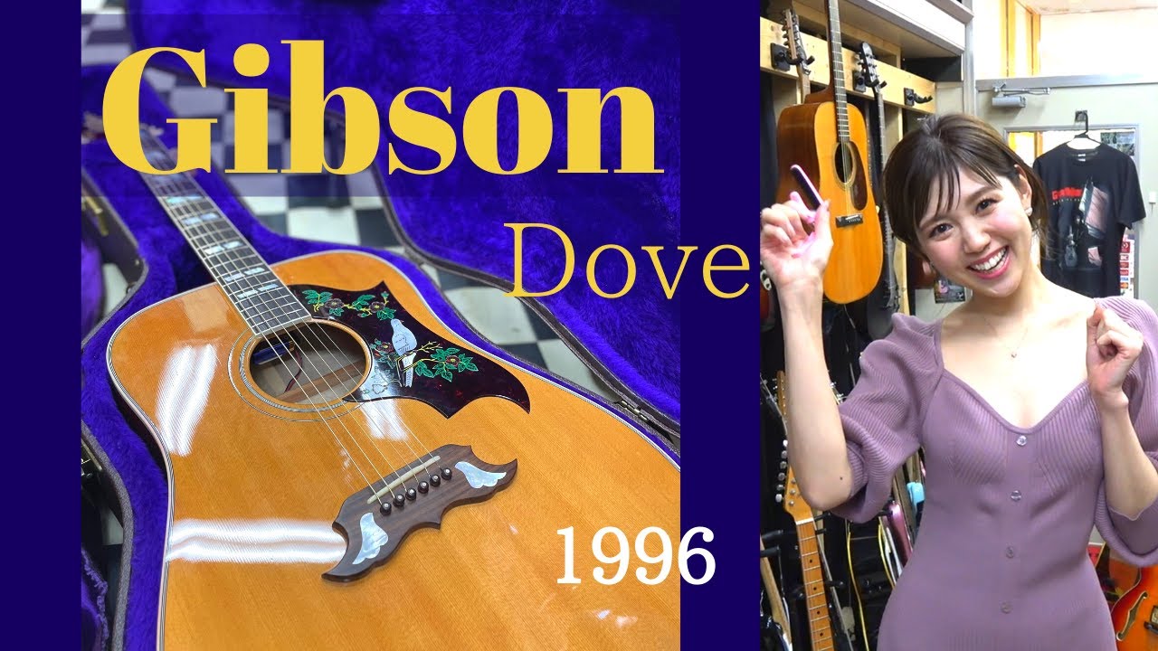 Gibson Dove 1996年製　ギブソンアコースティック特集 ２本目！