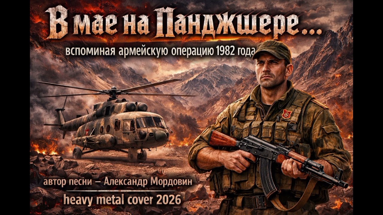 Александр Мордовин - В мае на Панджшере... (о событиях 1982 года) Heavy metal cover 2026