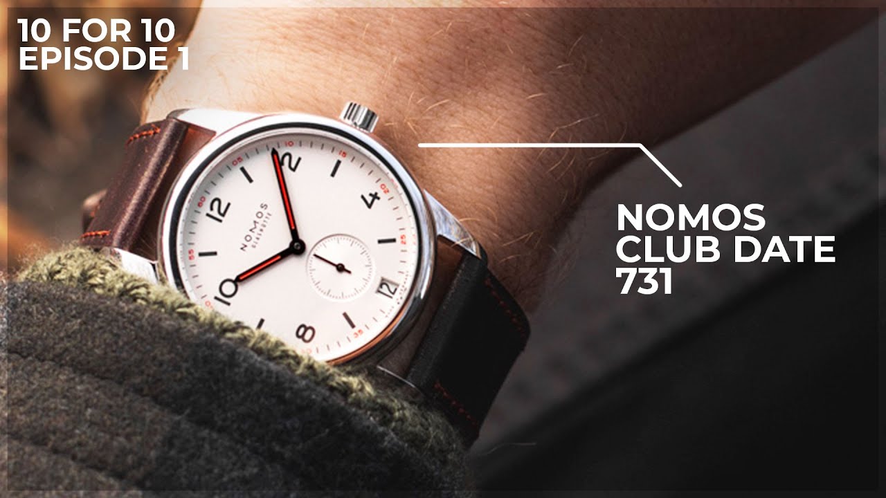 Лучшие ли это повседневные часы? — Обзор Nomos Club Date 731: 10 из 10 от WatchGecko
