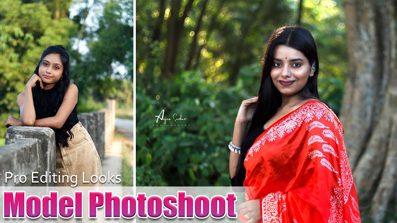 Lighting for outdoor shoots | Creative outdoor poses | Outdoor photoshoot tips | BTS #photography