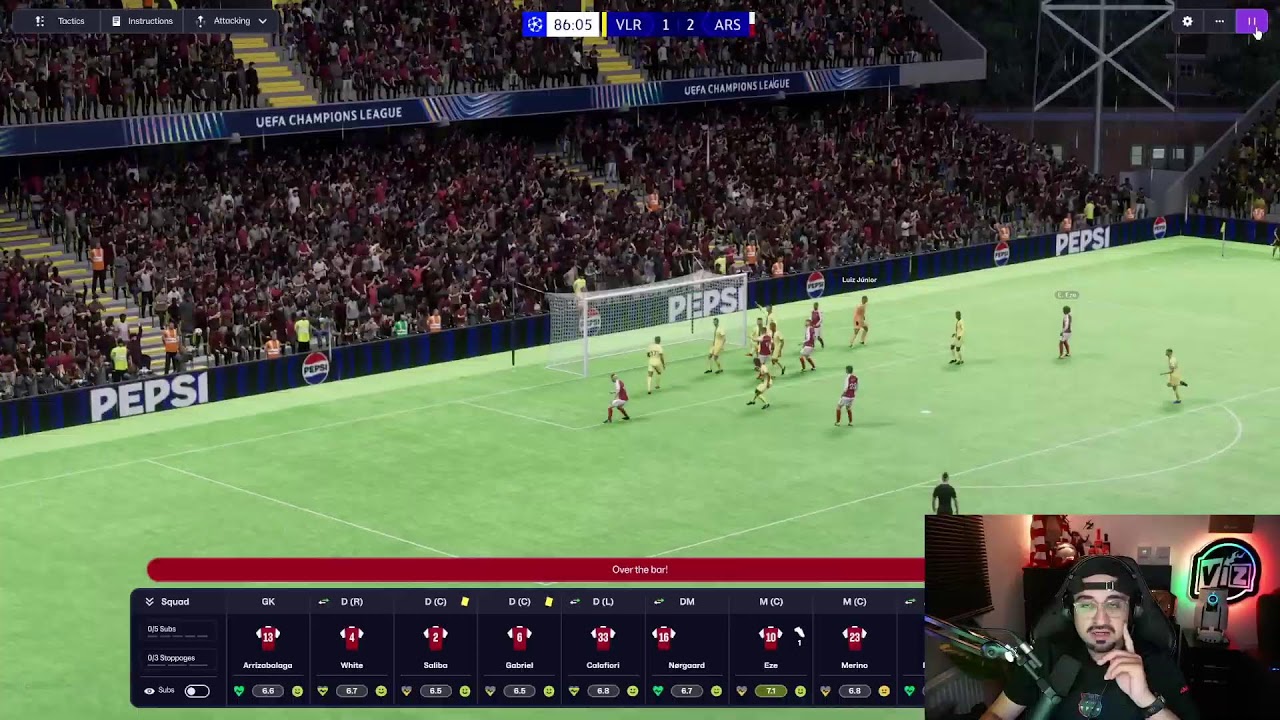 PLAYING THE FM26 BETA!  ARSENAL SAVE