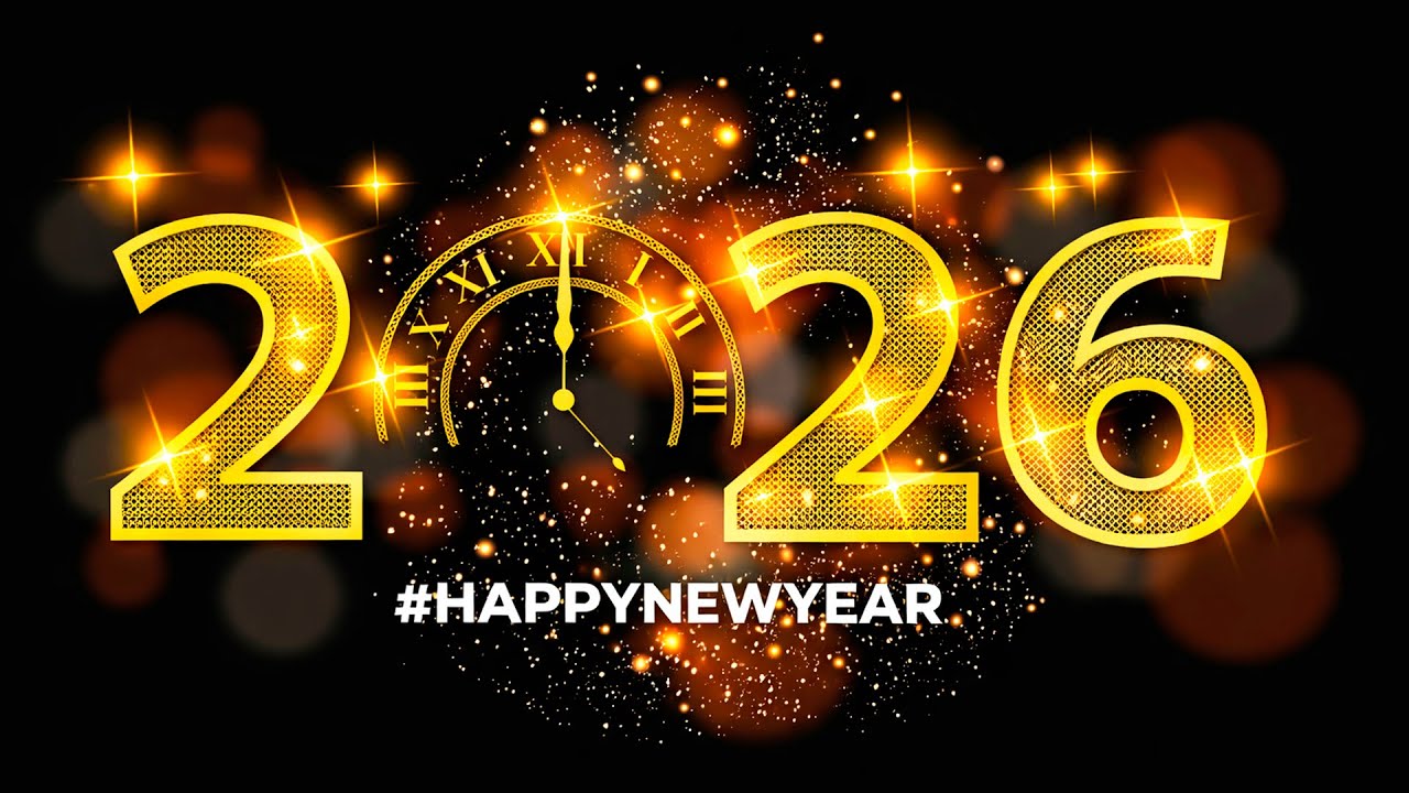 Happy New Year 2026! 🍾🎉 Original New Year Greeting to Share 🥳