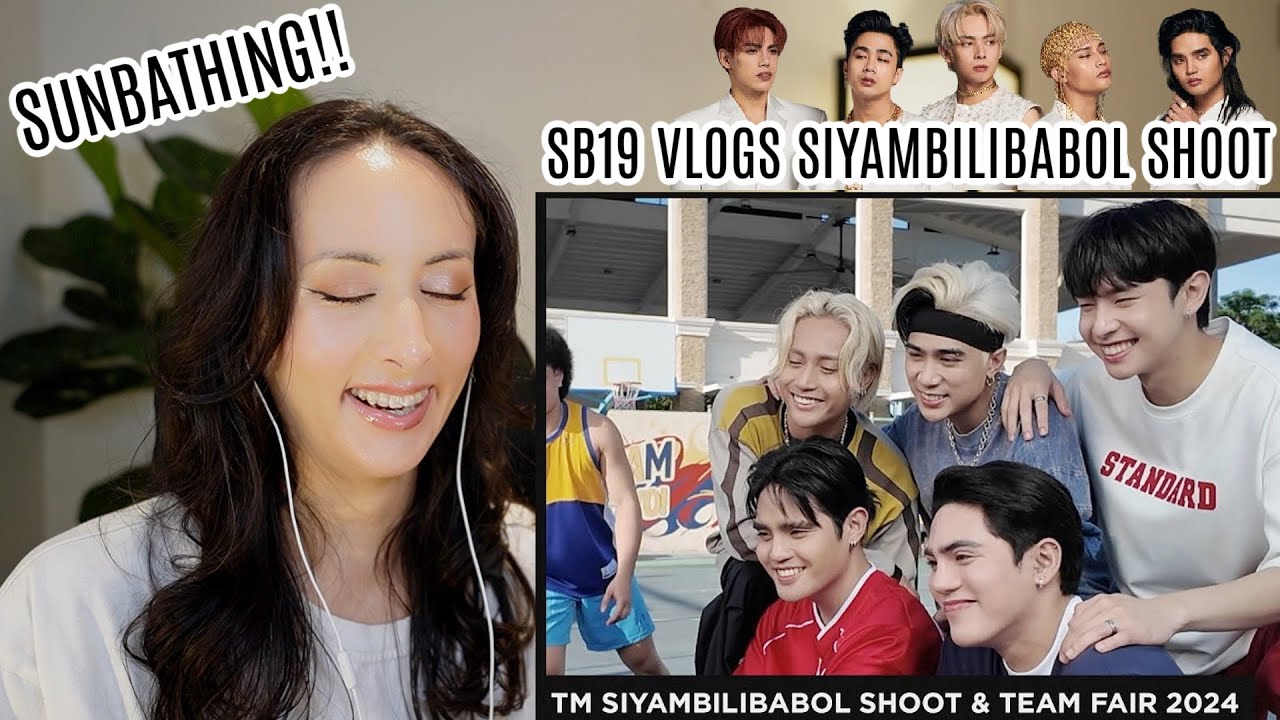 [SB19 VLOGS] TM Siyambilibabol Shoot & TeaM Fair 2024 REACTION