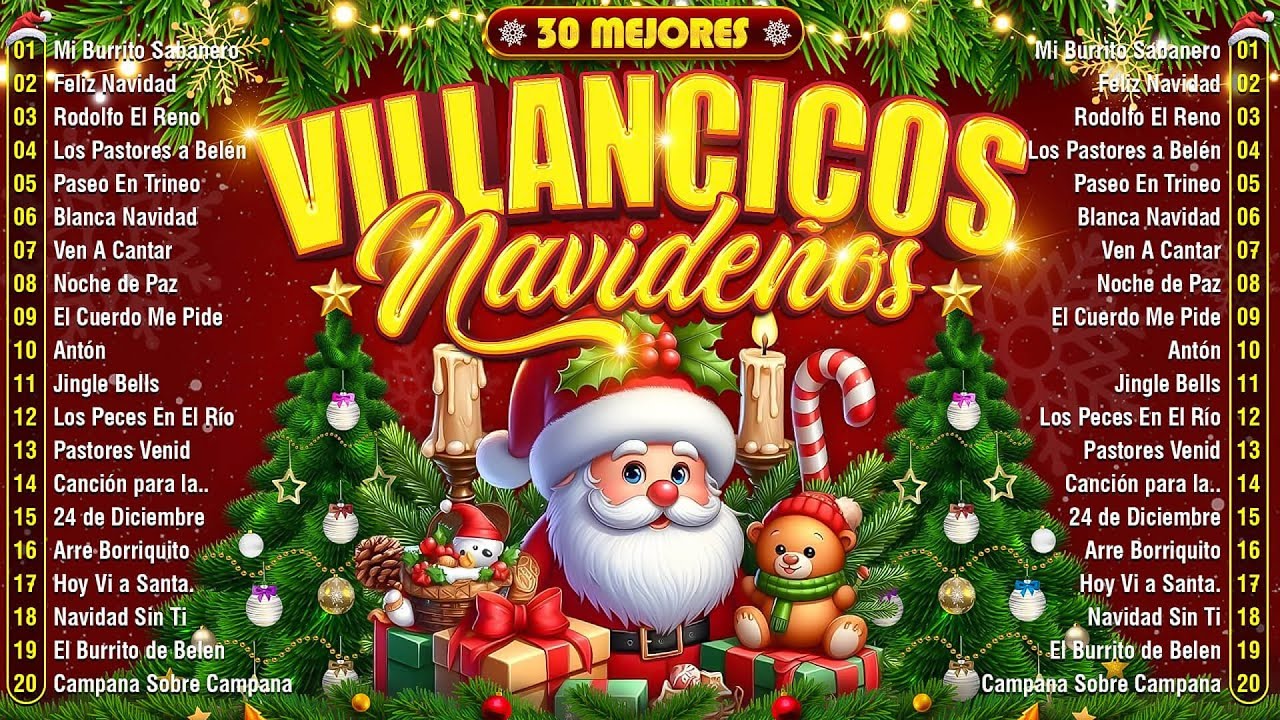 Feliz Navidad Villancico 🤶🏻 Los 50 Mejores Villancicos Navide&ntilde;os 🎅 M&Uacute;SICA DE FELIZ NAVIDAD 2026