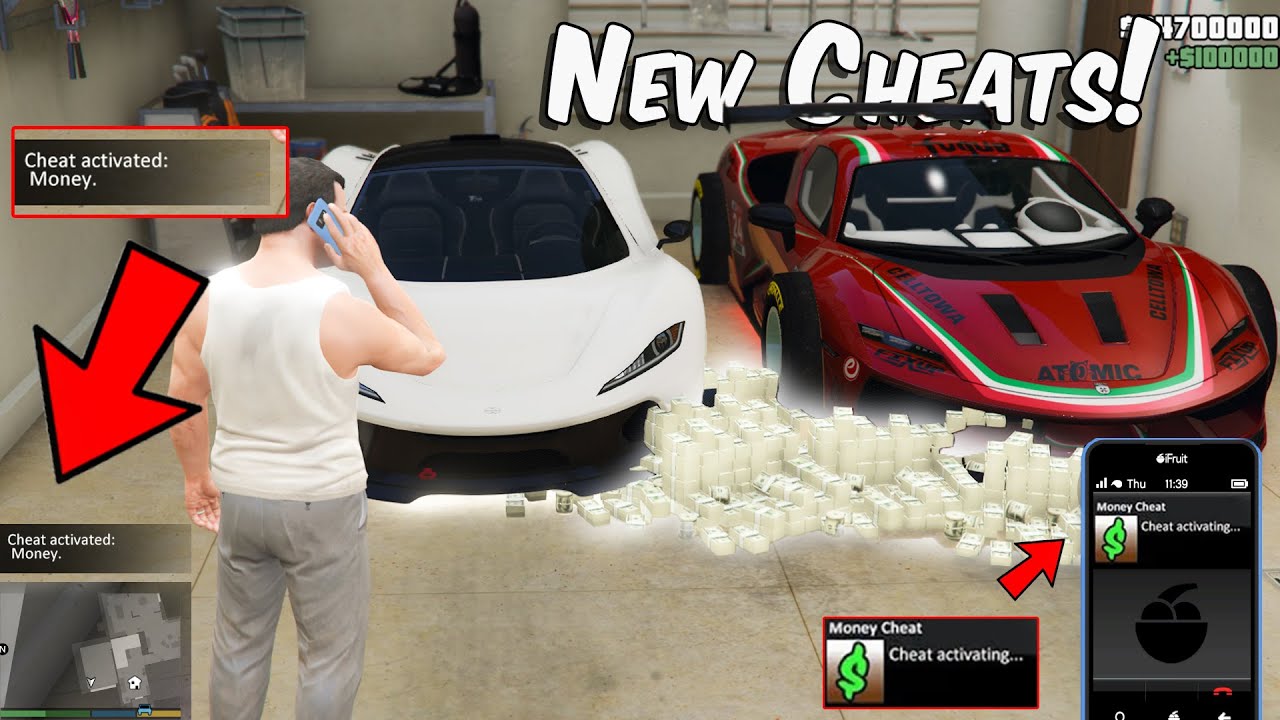 GTA 5 - All New Secret Phone Cheats! (Money Cheat, Supercar Cheat & more)