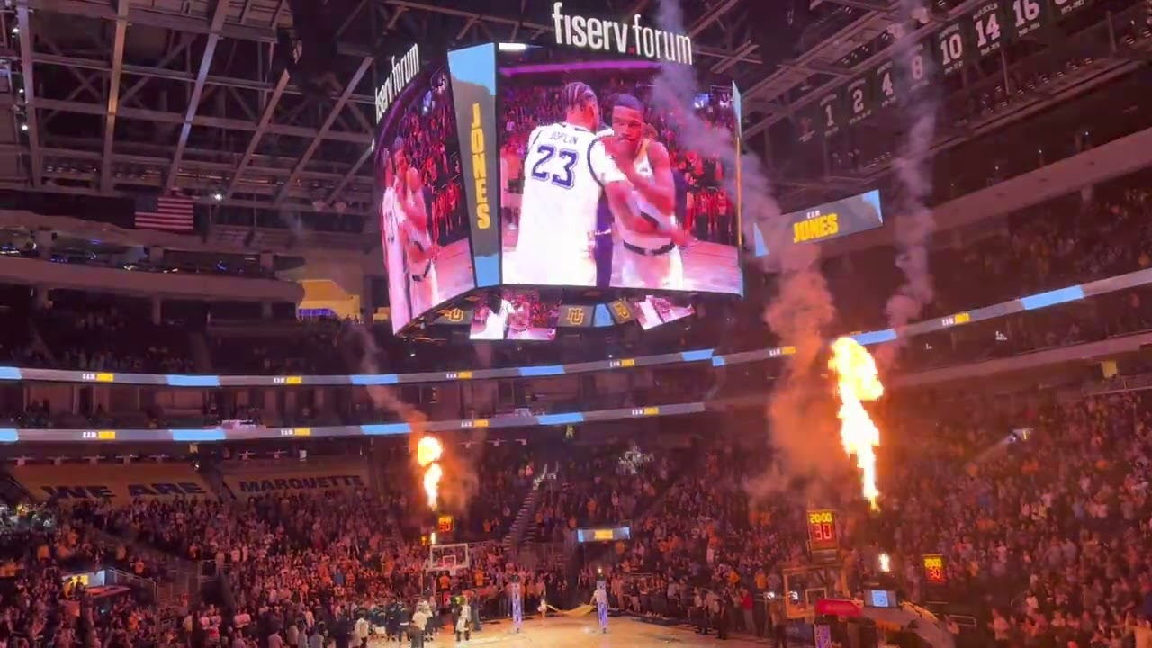 Marquette vs Creighton Introductions - 12/16/2022