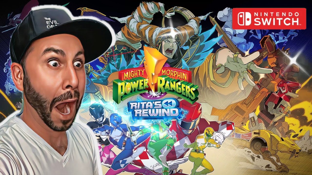 Retro 4 Player Couch Coop Beat ‘em Up - Mighty Morphin Power Rangers Rita’s Rewind