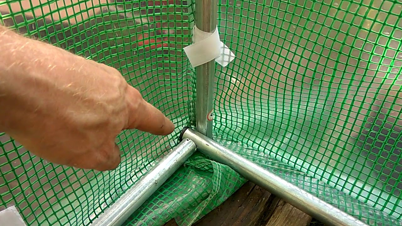 Foliowa szklarnia 2 x 3 m (jak złożyć.)