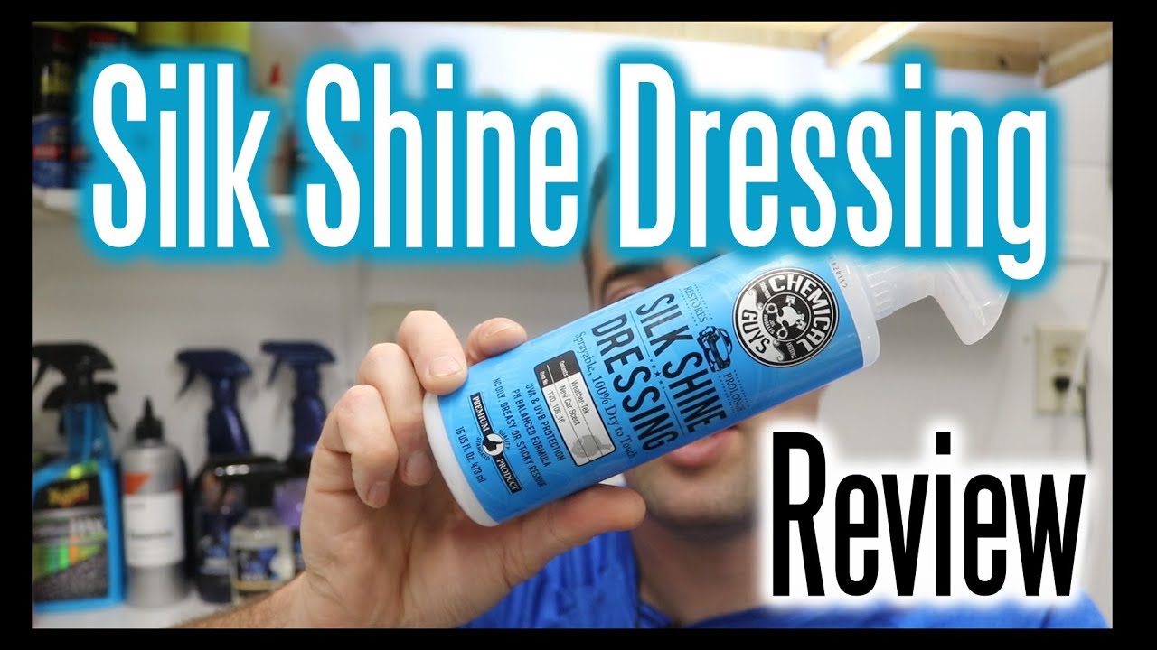 Chemical Guys Silk Shine Dressing Review / #SatisfyingDetailingVideos