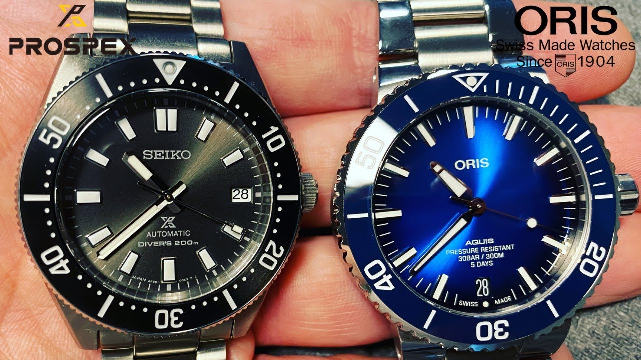 Seiko SPB143 vs Oris Aquis Cal. 400 | Japan vs Schwitzerland