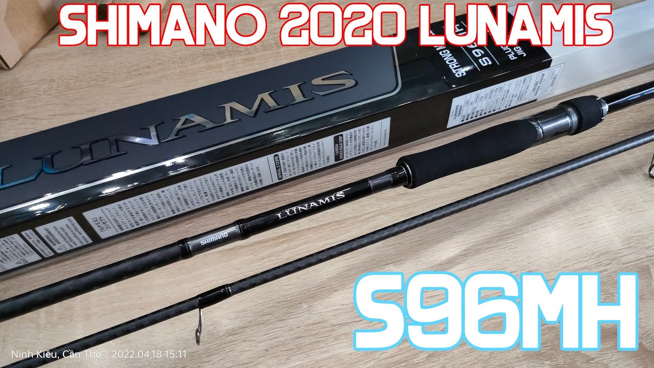 Cần Câu Cá Shimano 2020 Lunamis S96MH - 2.90m - Made in Indonesia