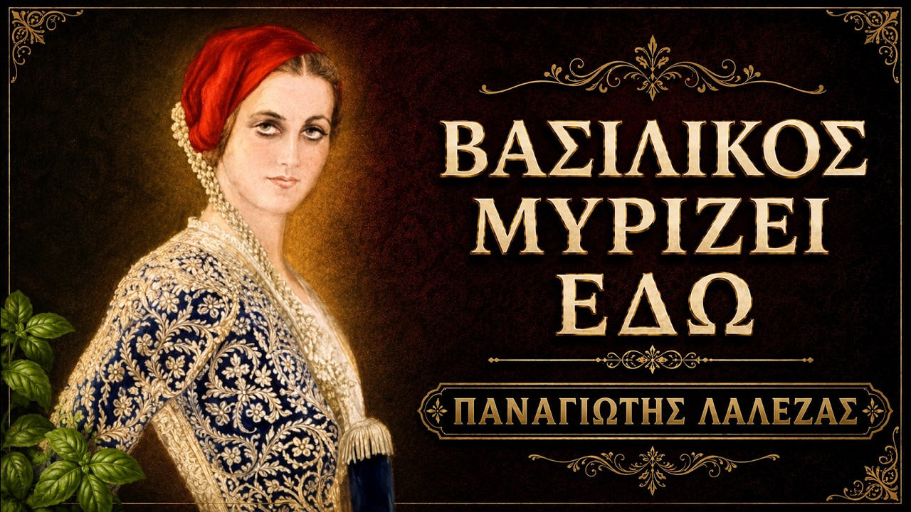 ΔΗΜΟΤΙΚΗ ΜΟΥΣΙΚΗ - Βασιλικός μυρίζει εδώ [Λάλεζας]