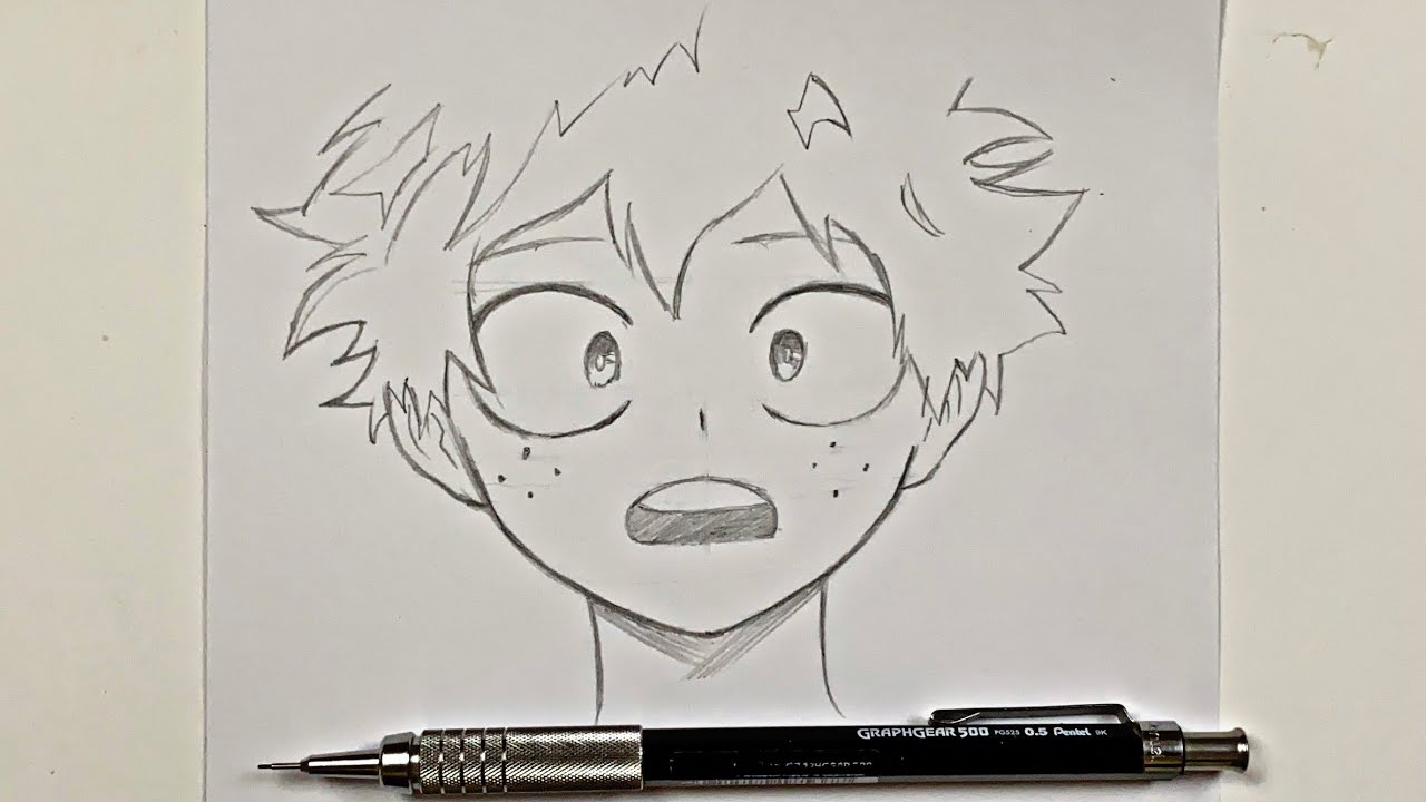 رسم انمي سهل | تعلم رسم الطفل ميدوريا خطوة بخطوة