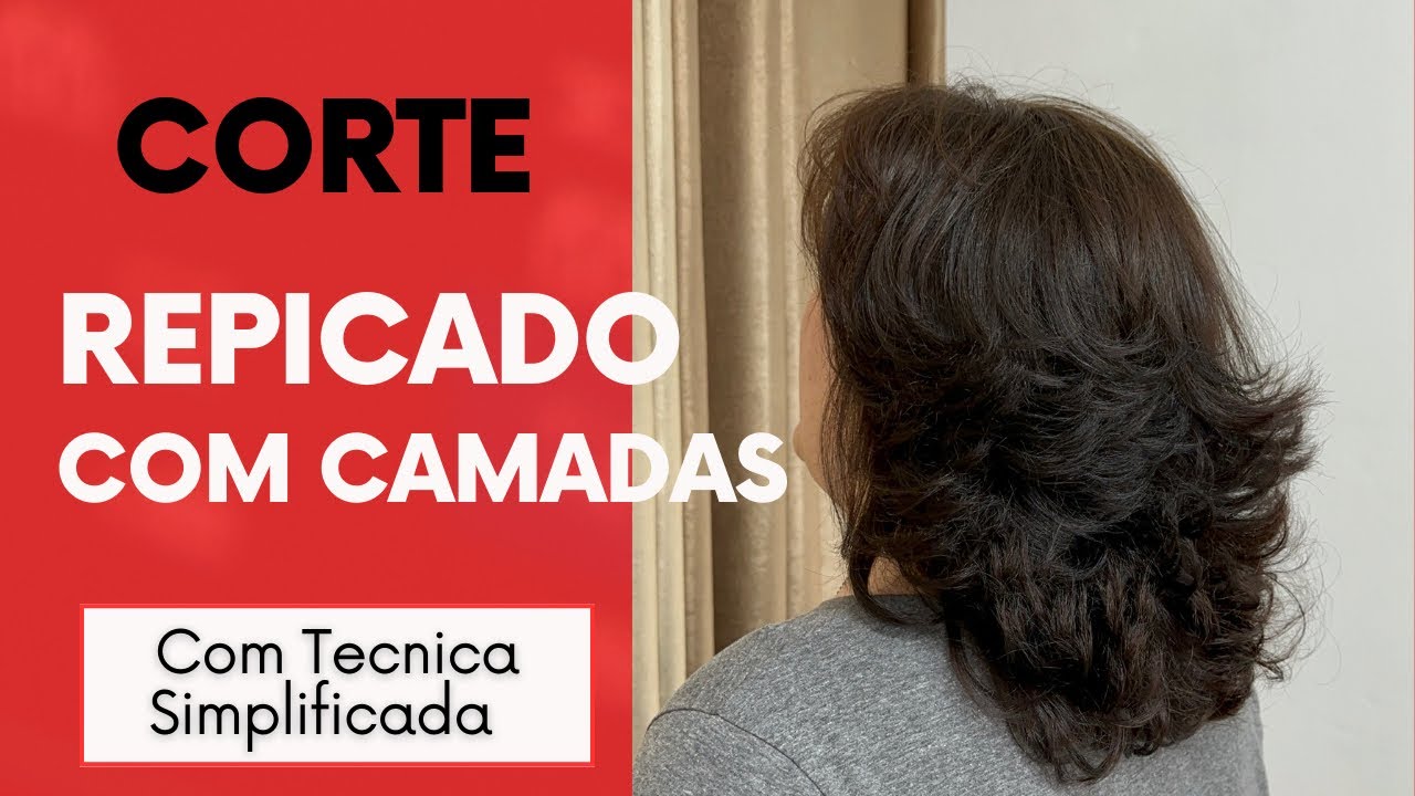 Como Cortar Cabelo Repicado com Camadas