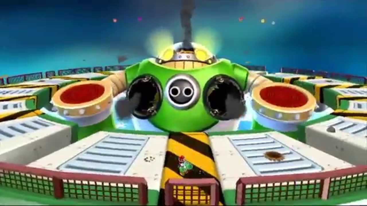 Super Mario Galaxy 2 - Monde 3 - Base interstellaire de Bowser Jr. : Un robot trop marteau