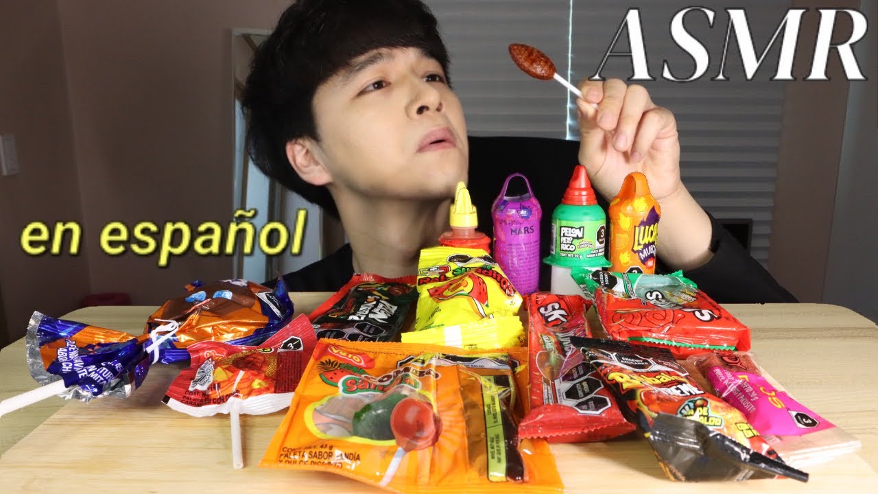 ASMR comiendo los dulces Mexicanos! 'COREANO'/Sonido de Comer/Eating Sound