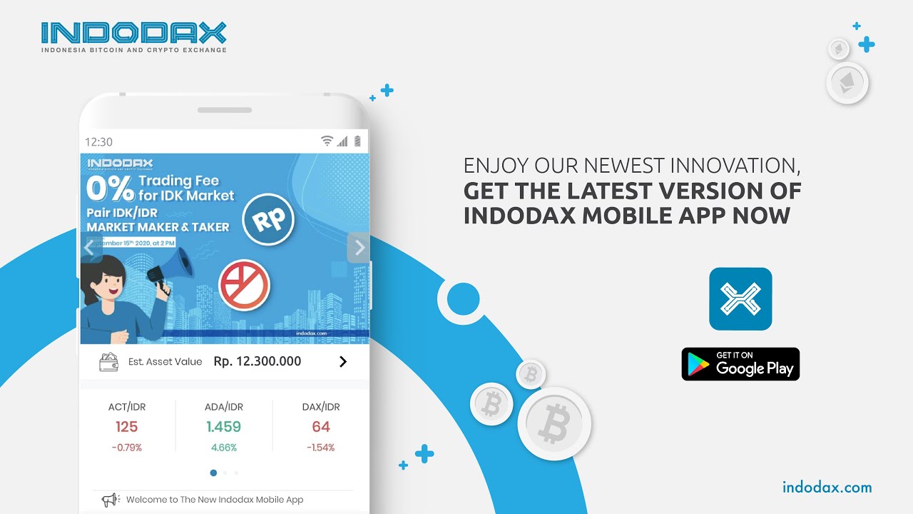 New Indodax Mobile App