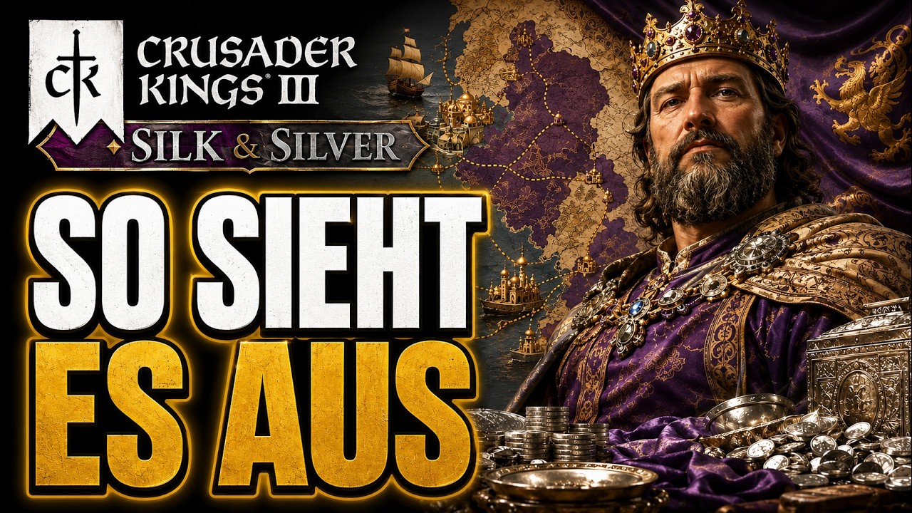 Exklusive Einblicke in den bislang gr&ouml;&szlig;ten CK3 DLC Silk & Silver!