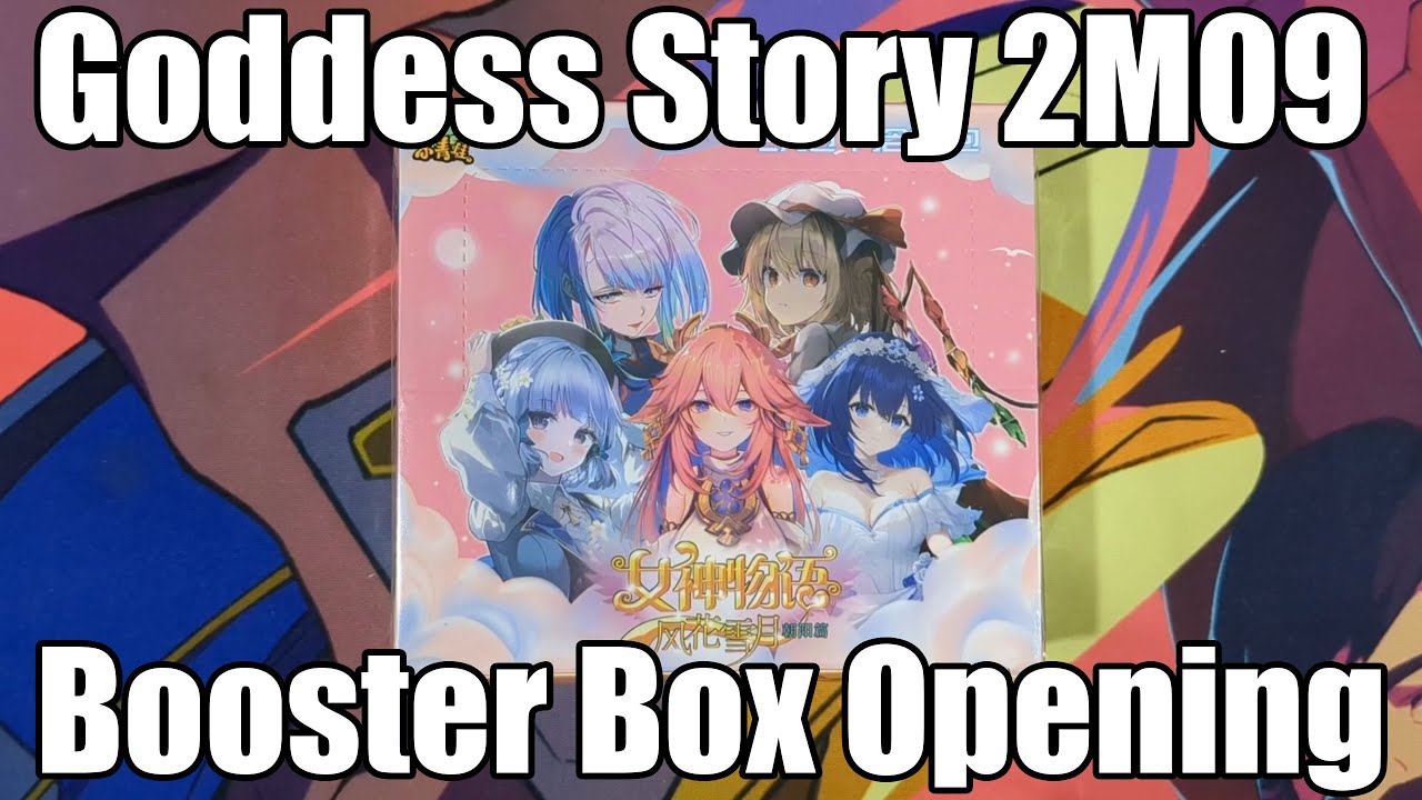 Opening a Goddess Story 2M09 booster box!  Two big hits?