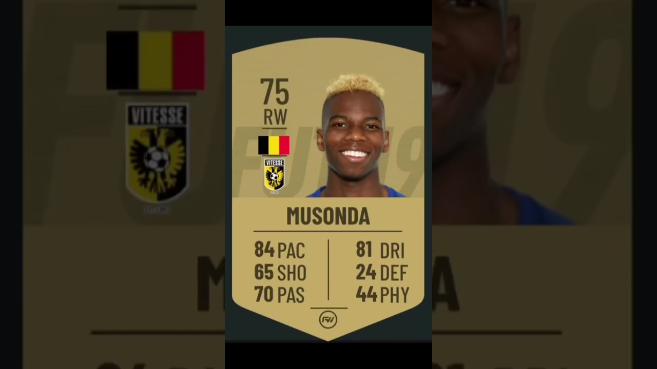 MUSONDA RATINGS FROM FIFA 16 - FC 25 #fc25 #epl #premierleague #uk  #chelsea #musonda #belgium