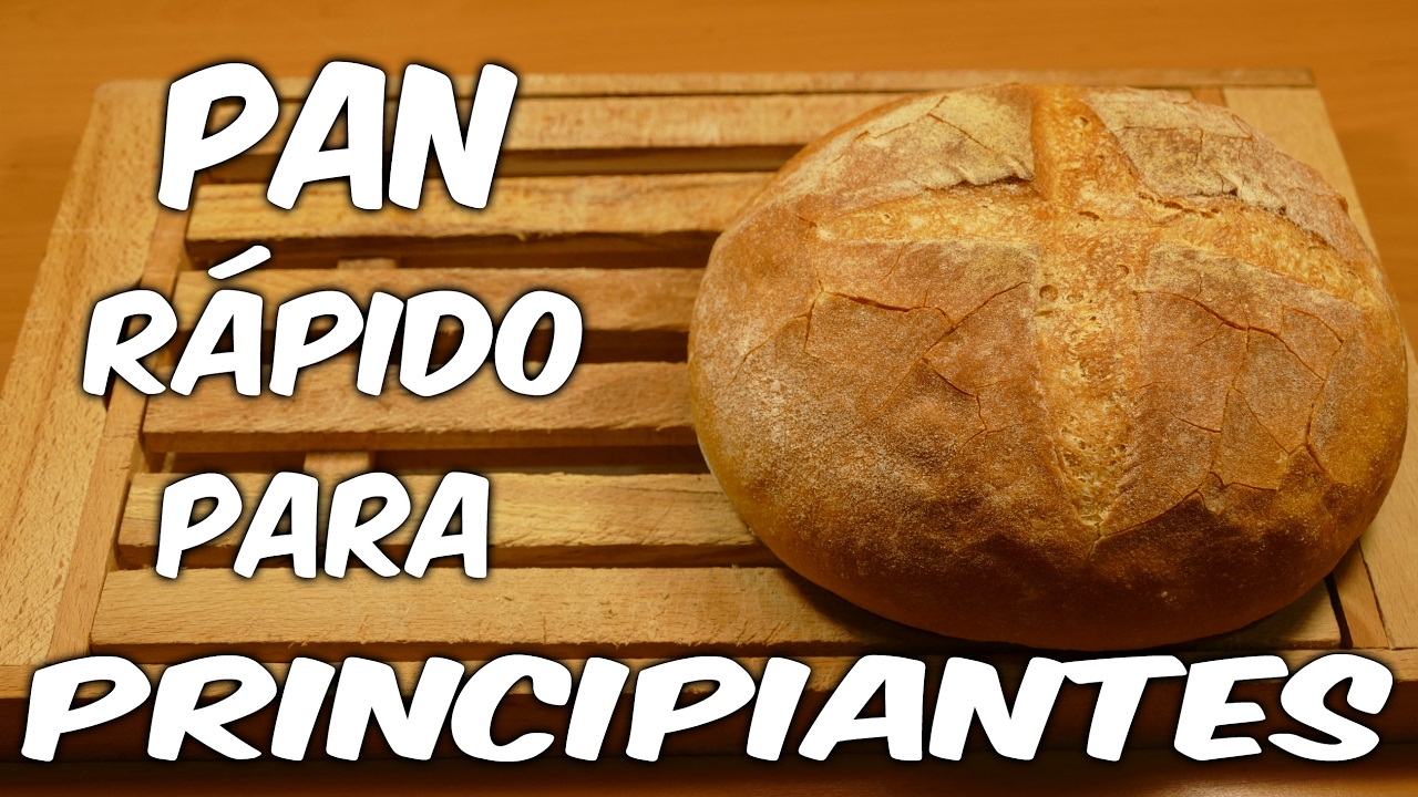 Pan rápido para principiantes (Receta fácil paso a paso)