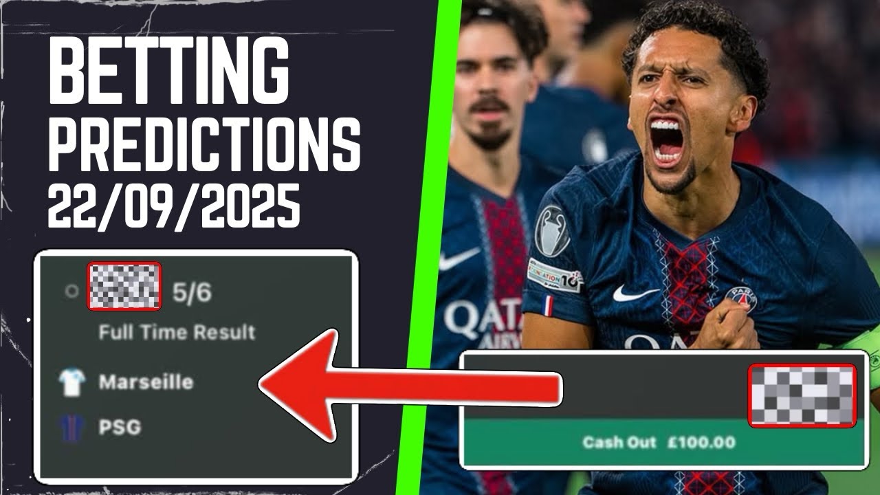Football Predictions Today | Marseille vs PSG & More 