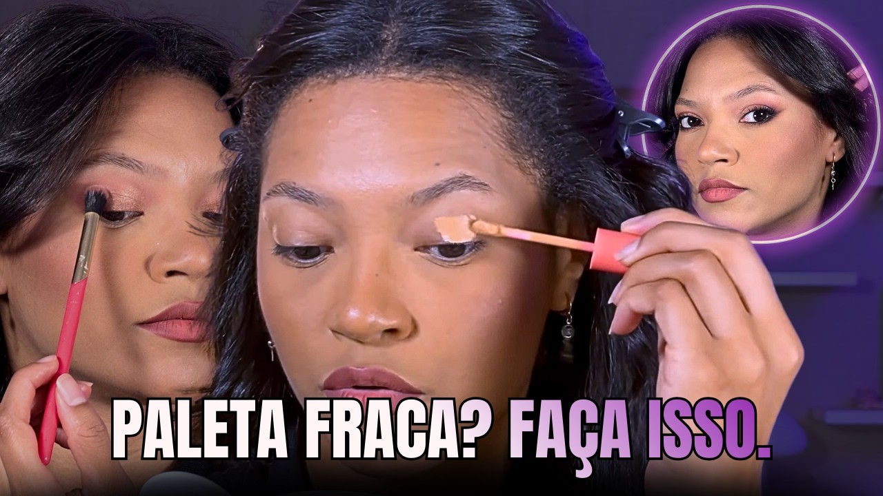 Sua Paleta Não Pigmenta? Faça Isso Antes de Jogar Dinheiro Fora