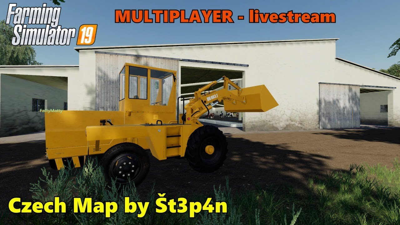 CZECH MAP (MULTIPLAYER) | Farming Simulator 19 CZ/SK | #02