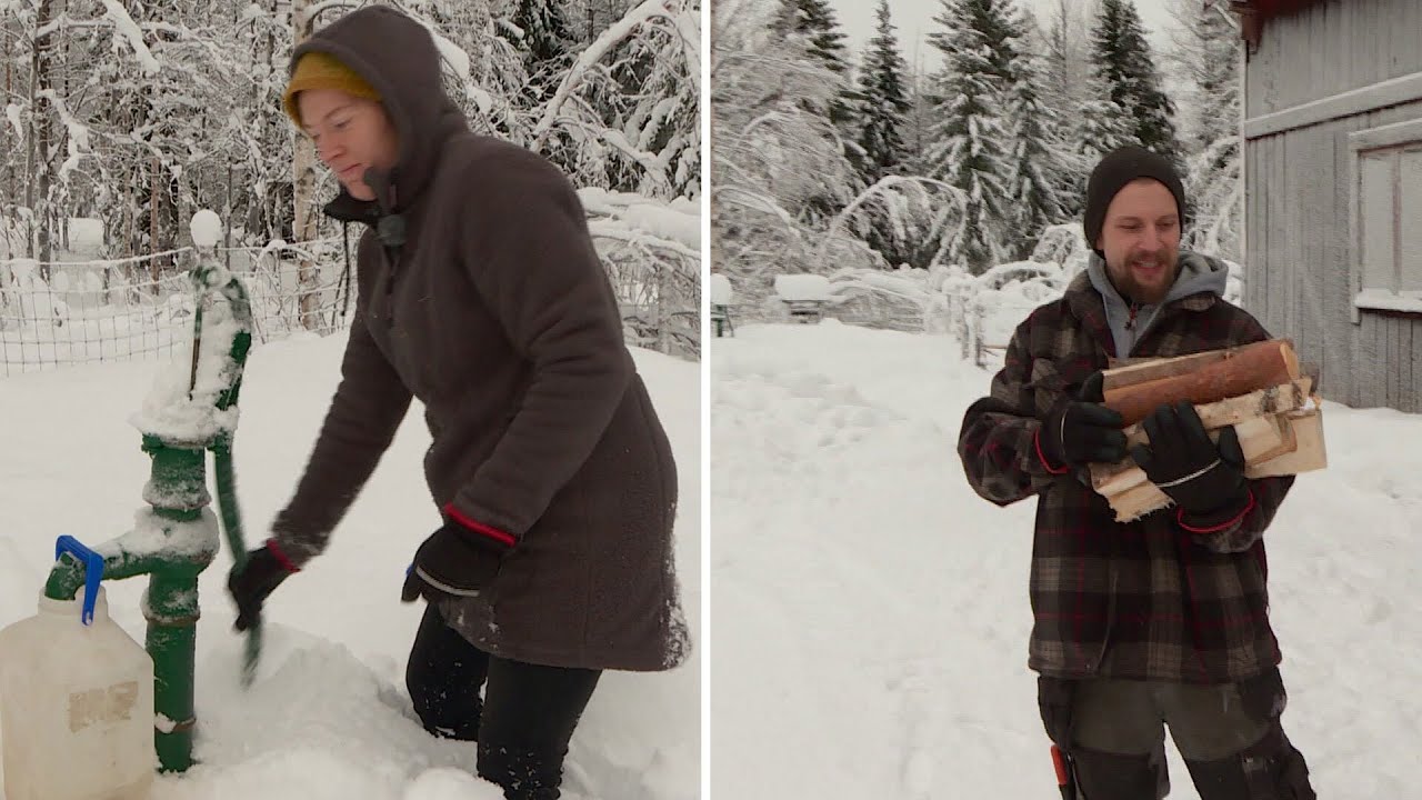 Familjen lever helt utan ström: ”Förbereder oss för krisen” | TV4 Nyheterna | TV4 & TV4 Play
